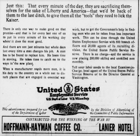 1919 Aug 30 San Antonio Express — Kevin Mackey scan 1919 Aug 30 San Antonio Express H and H