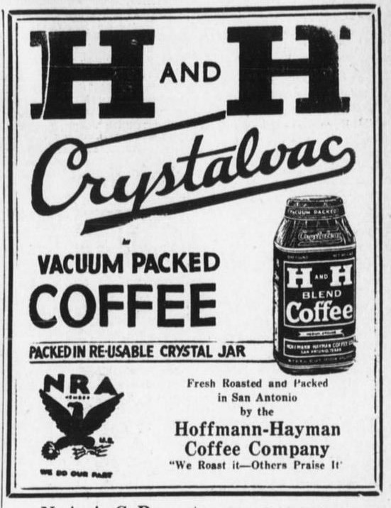 H and H — Register, 11 May 1934 1934 May 11 San Antonio Register H and H