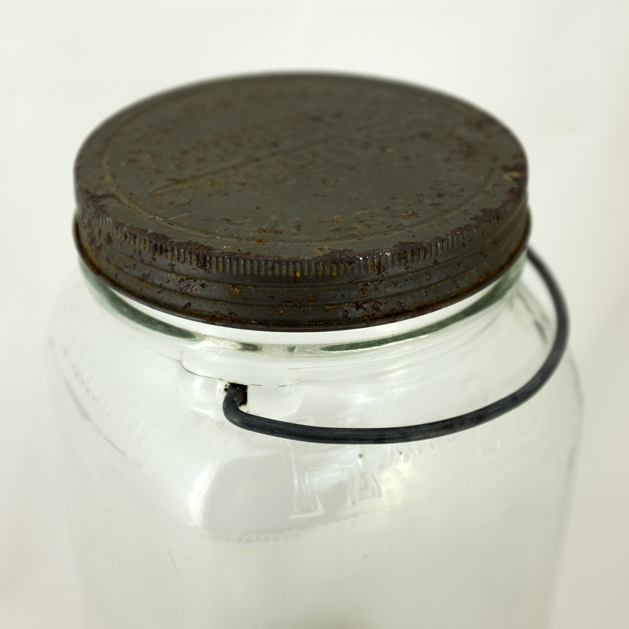 H and H Large Crystalvac Jar H and H Large Crystalvac Jar