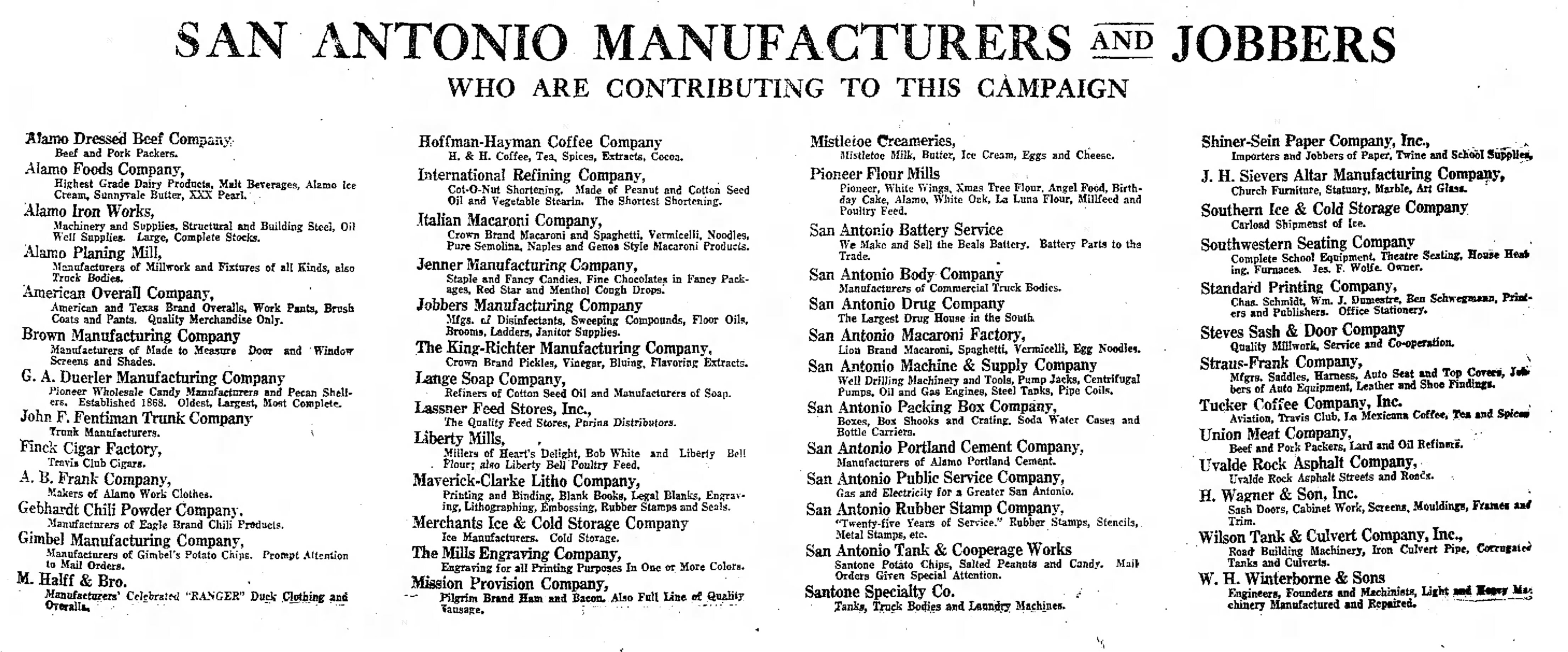 San Antonio Evening News — 17 Nov 1922 San Antonio Evening News on Fri Nov 17, 1922
