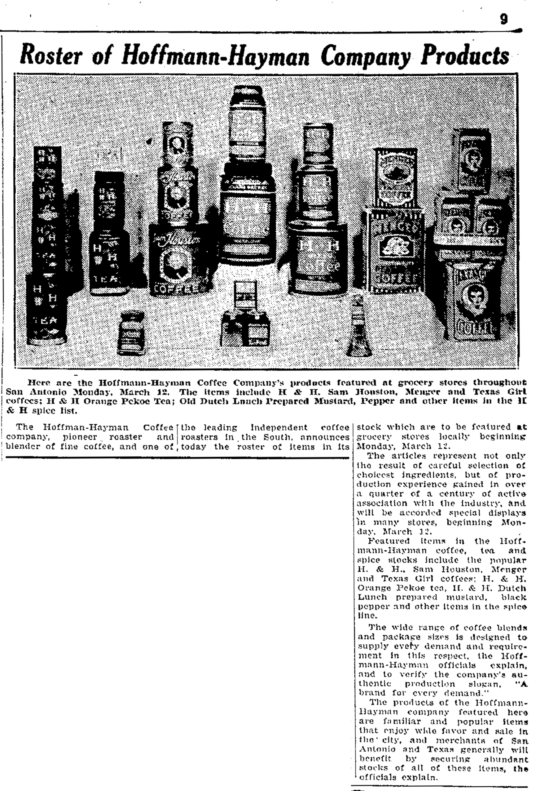 San Antonio Express on Mon Mar 12, 1934